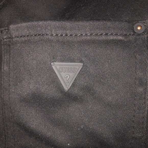 Black Guess satin jeans - Picture 1 of 6